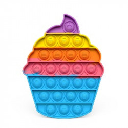 Pop It "Cupcake" Regnbue
